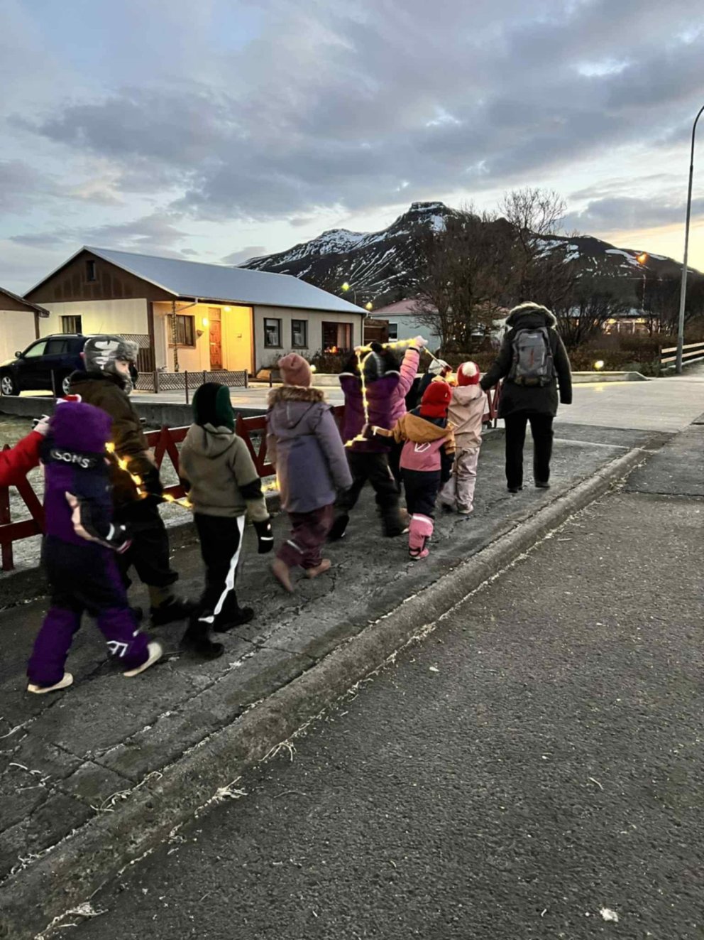 Útikennsla á föstudegi