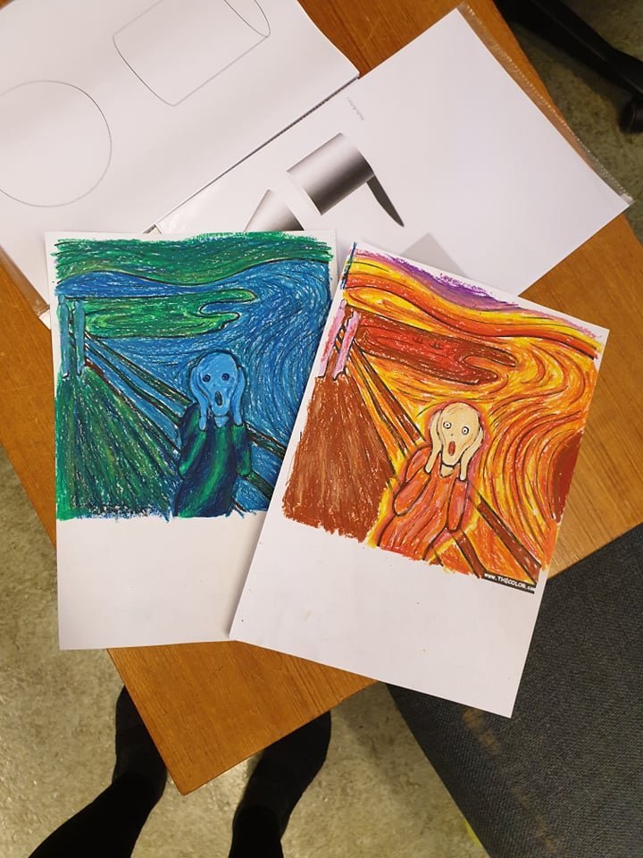 Myndmennt á miðstigi