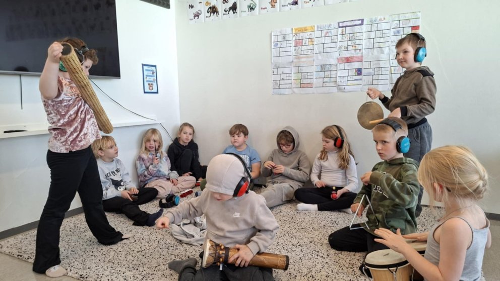 Tónlistarsköpun á yngsta stigi