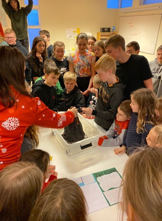 Sýning á náttúrufræðiverkefnum nemenda á miðstigi