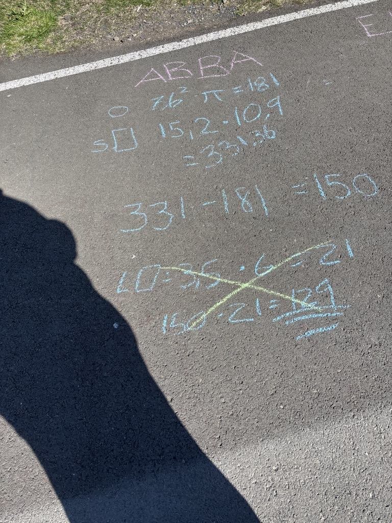 Útistærðfræði í blíðunni