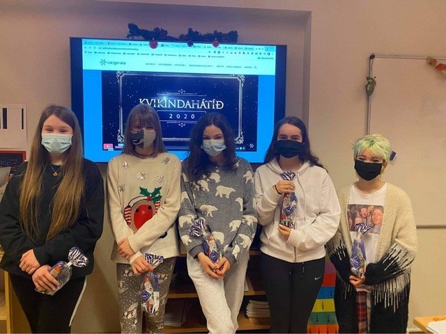 Sigruðu í stuttmyndasamkeppni