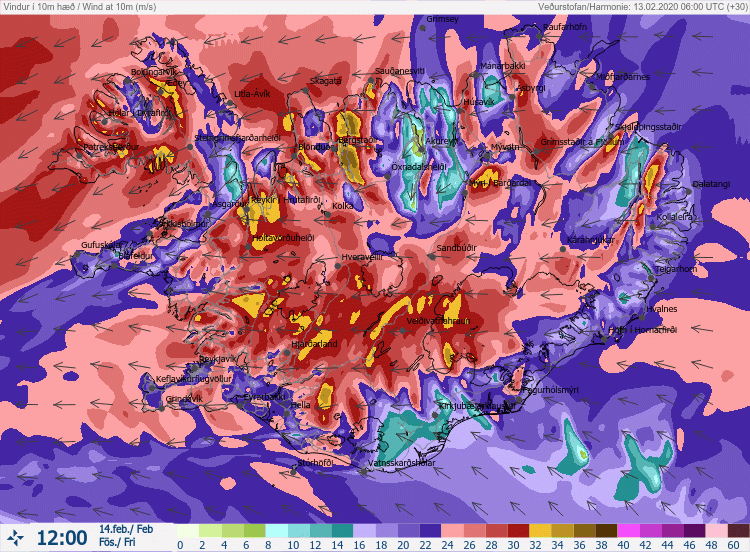 Skólahaldi aflýst á morgun föstudaginn 14.febrúar