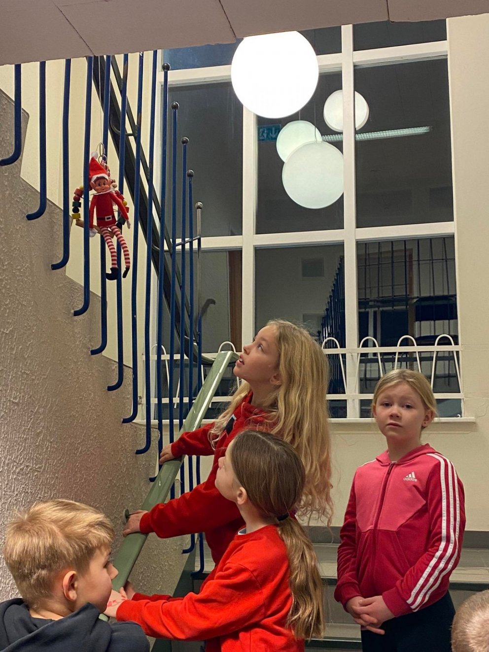 Snjálfur rólar sér í morgunsárið