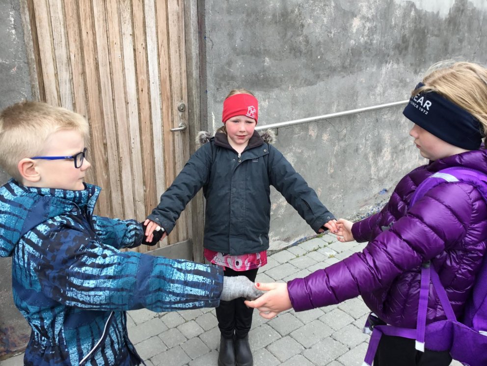 Ratleikur í lok skólaárs