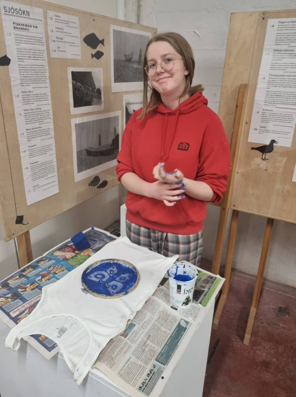 Unglingastigsnemendur í myndmenntavali