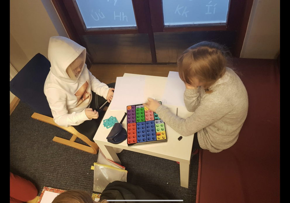 Hringekja á yngsta stigi