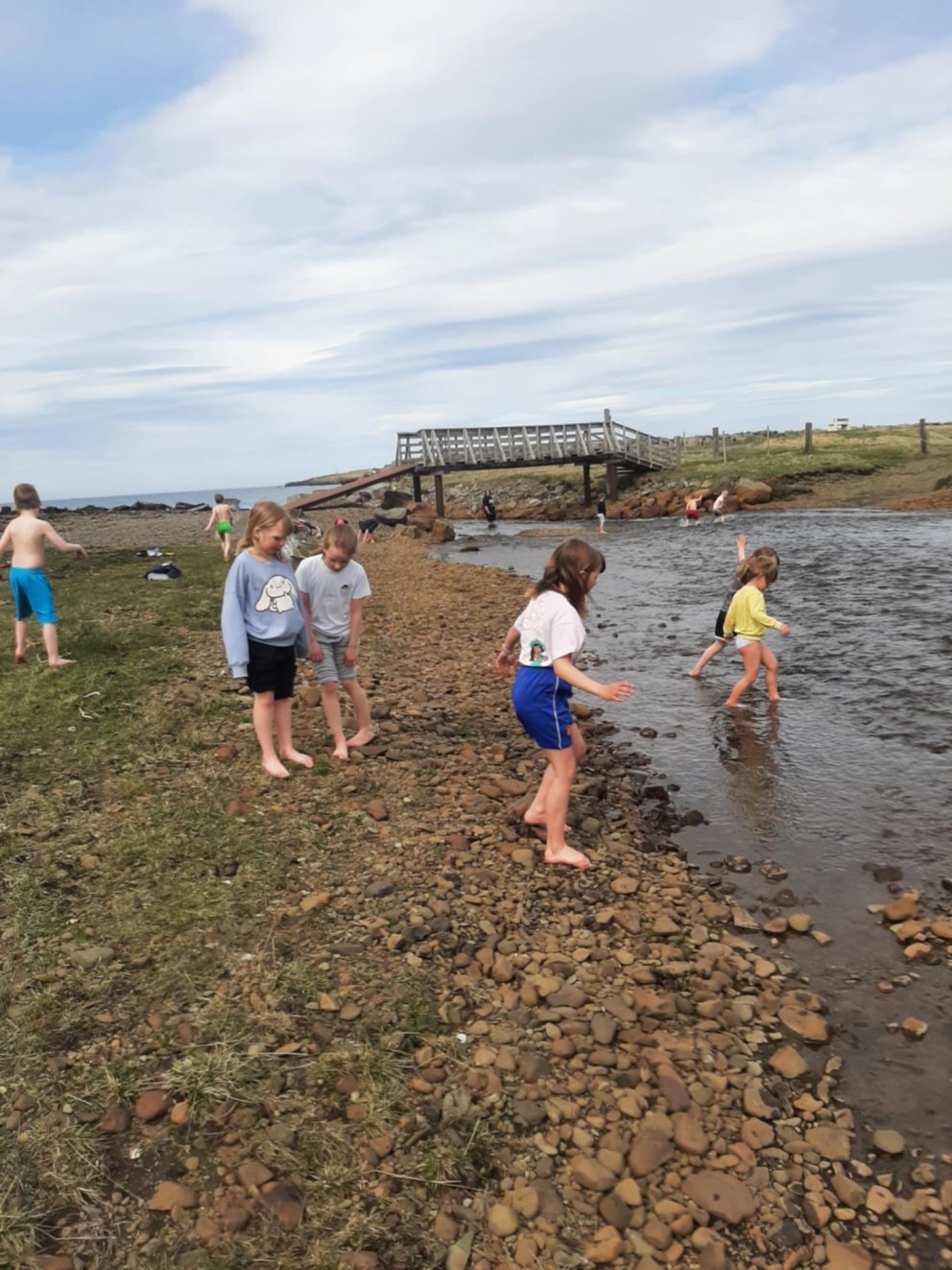 Útikennsla við Hrafná