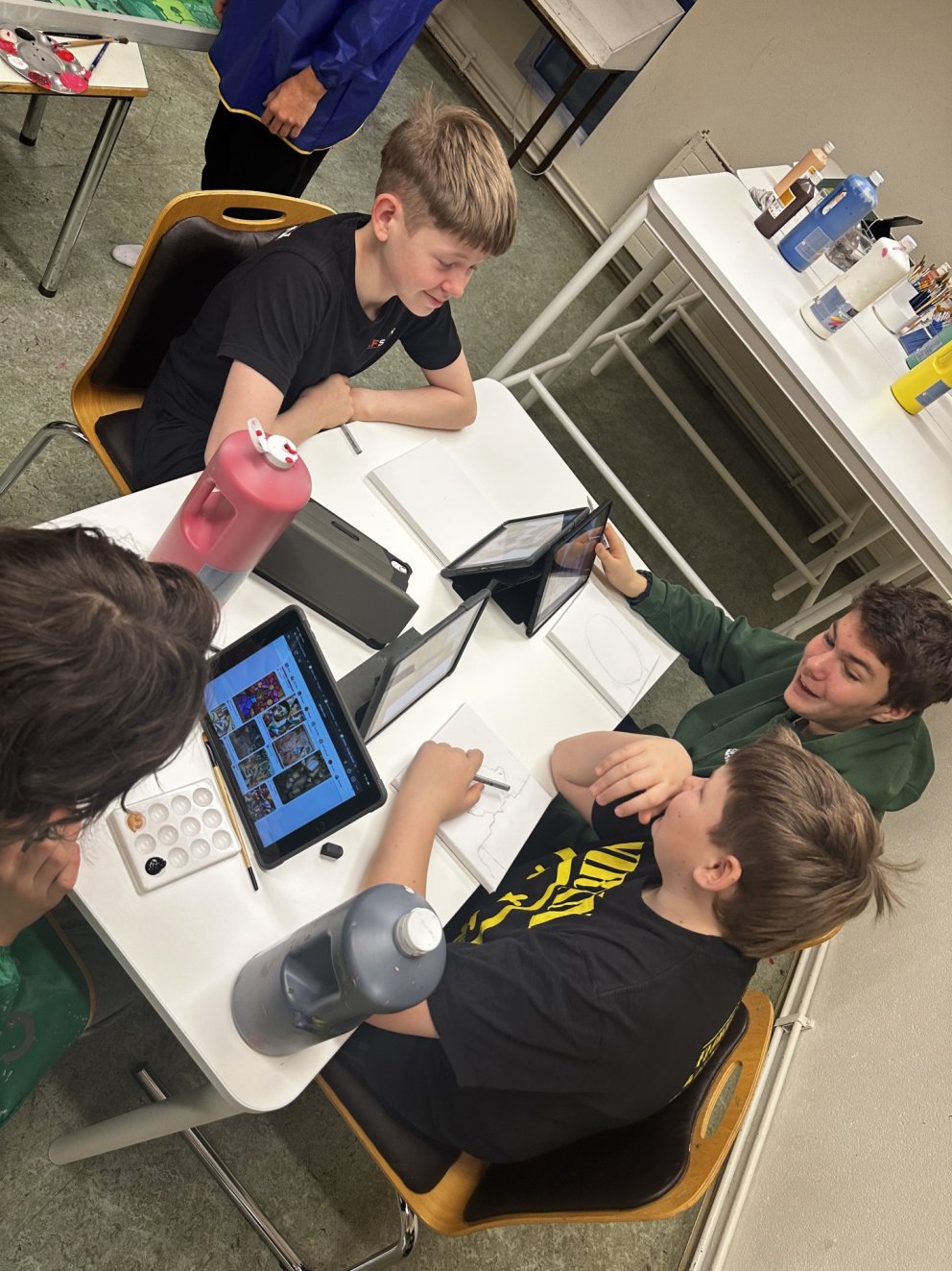 Sjónlistir á unglingastigi