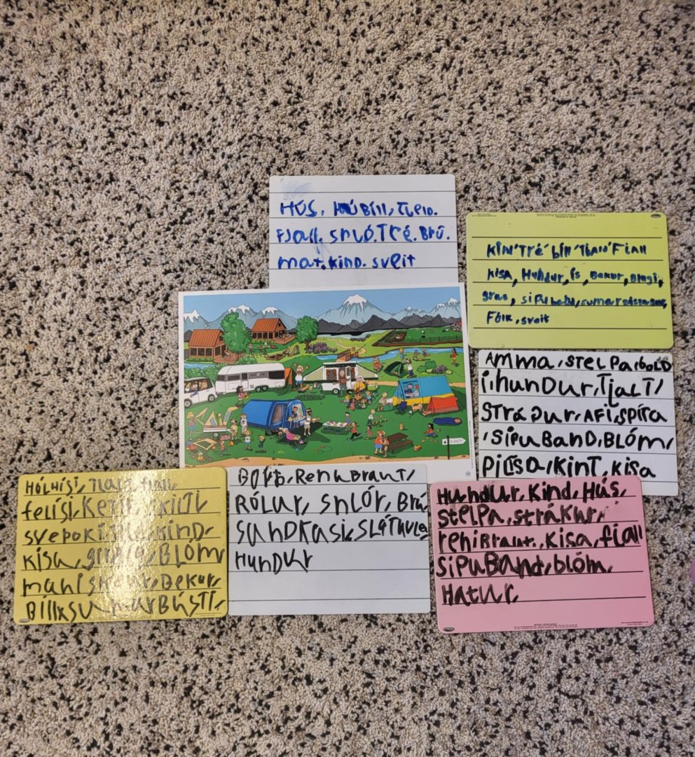 Ritun á yngsta stigi