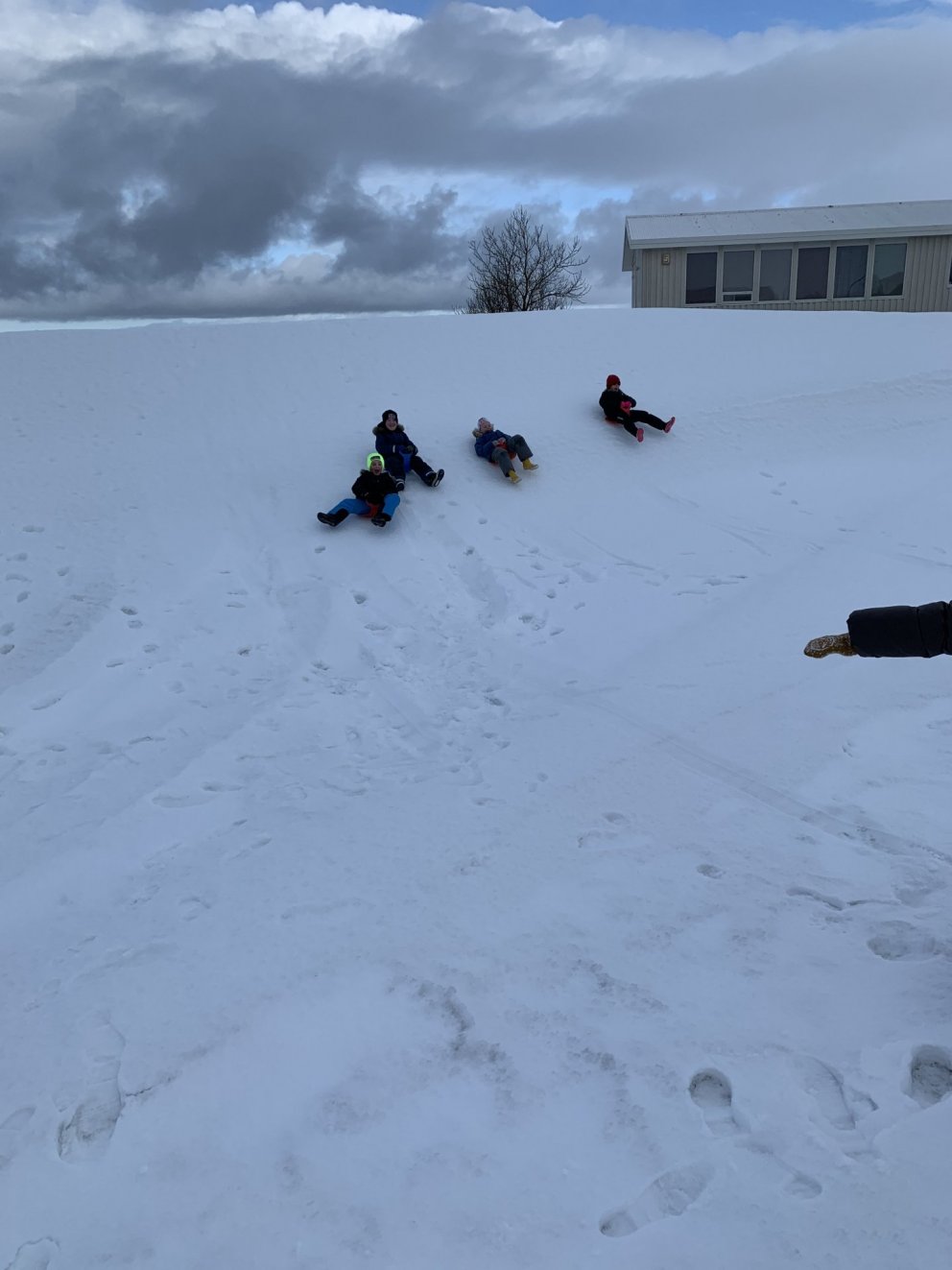 Það verður að nota snjóinn