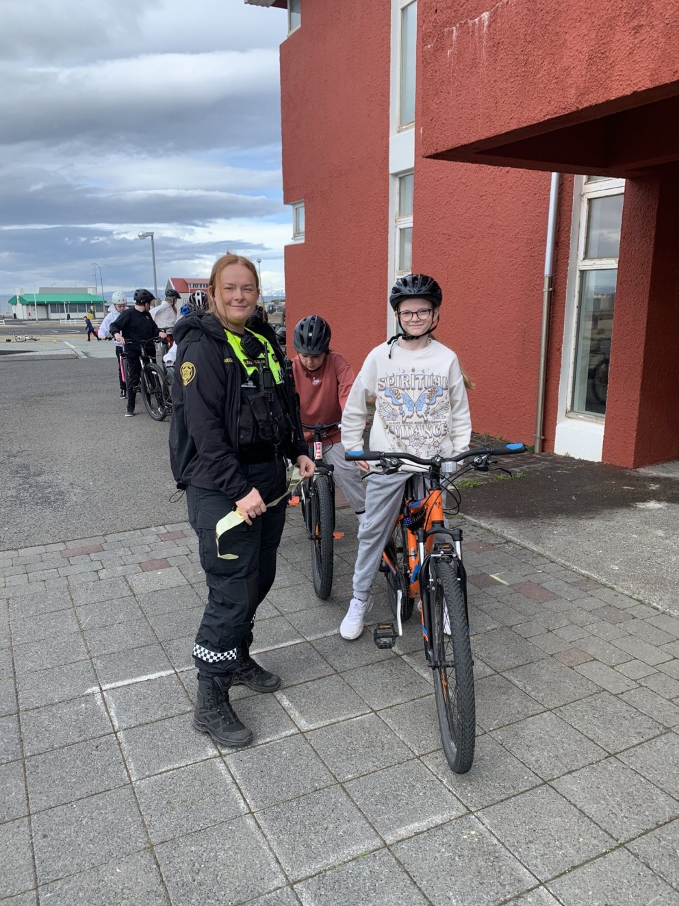 Heimsókn frá lögreglunni