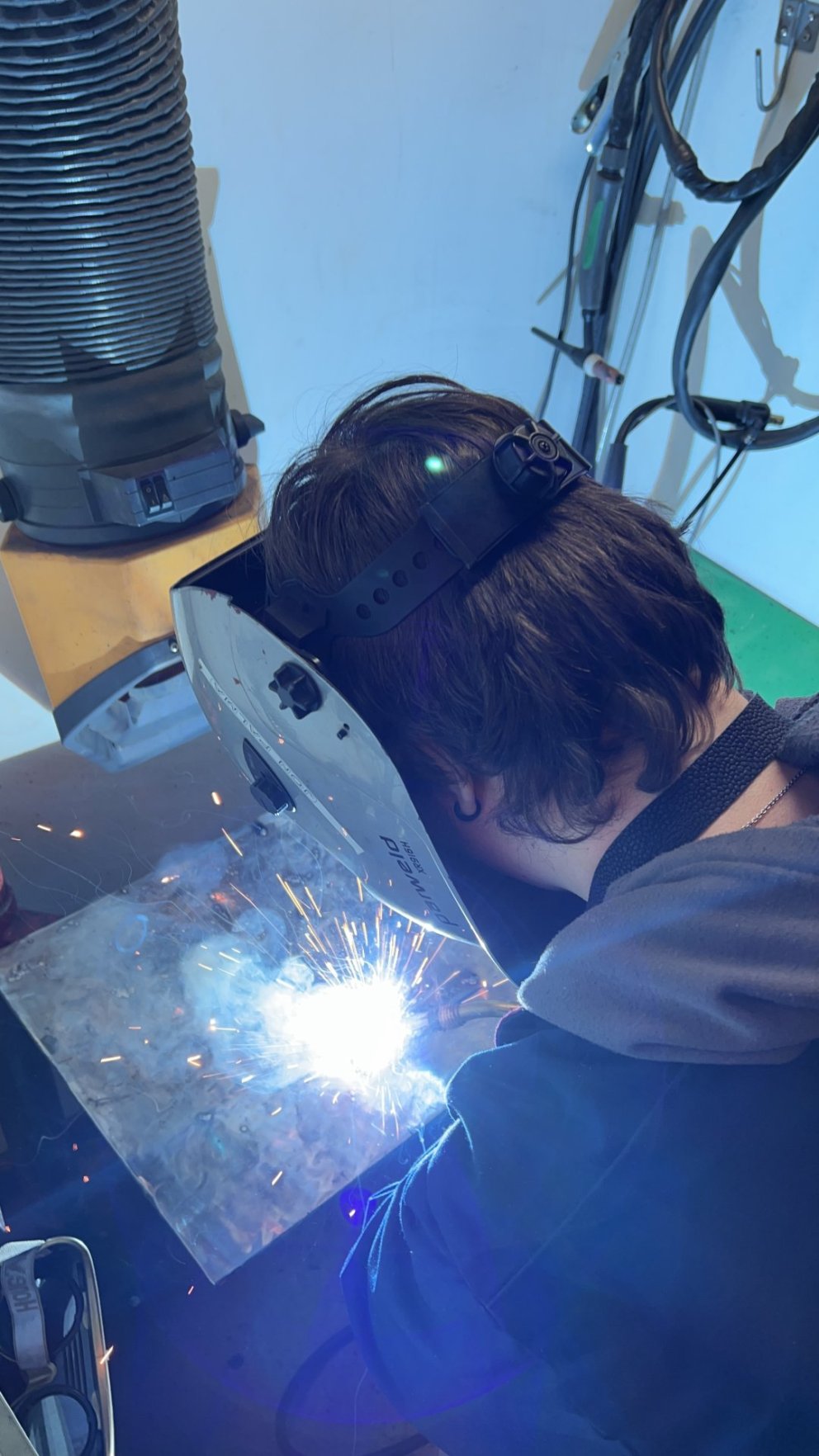 Heimsókn nemenda á unglingastigi í Fjölbrautaskóla Norðurlands vestra