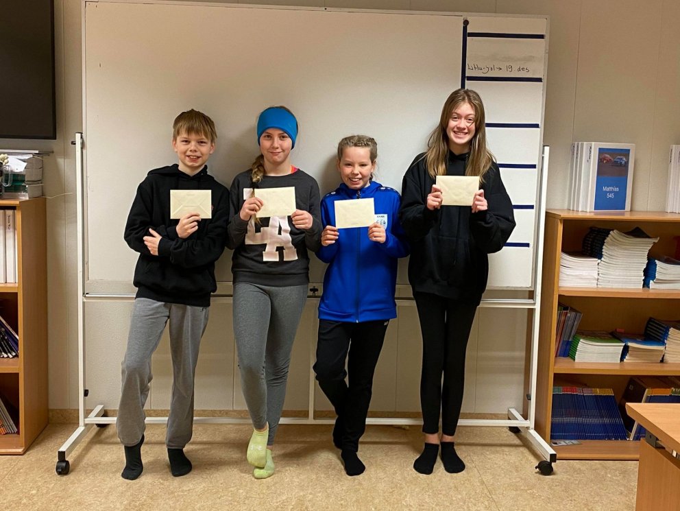 Sigurvegarar voru: Mathis Gruenberger, Elísa Bríet Björnsdóttir, Sigríður Kristín Guðmundsdóttir og …