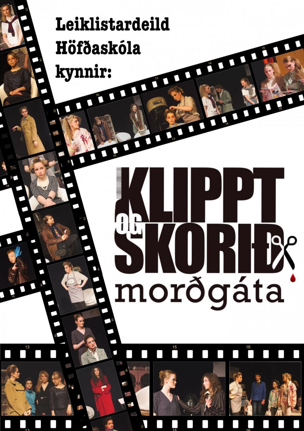 Leiksýning nemenda leiklistarvals Höfðaskóla