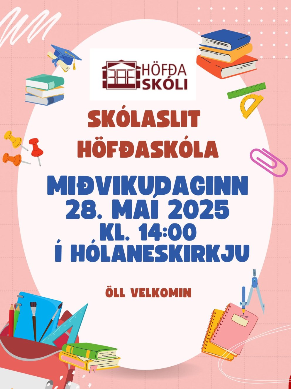 Síðasta föstudagskveðja skólaársins