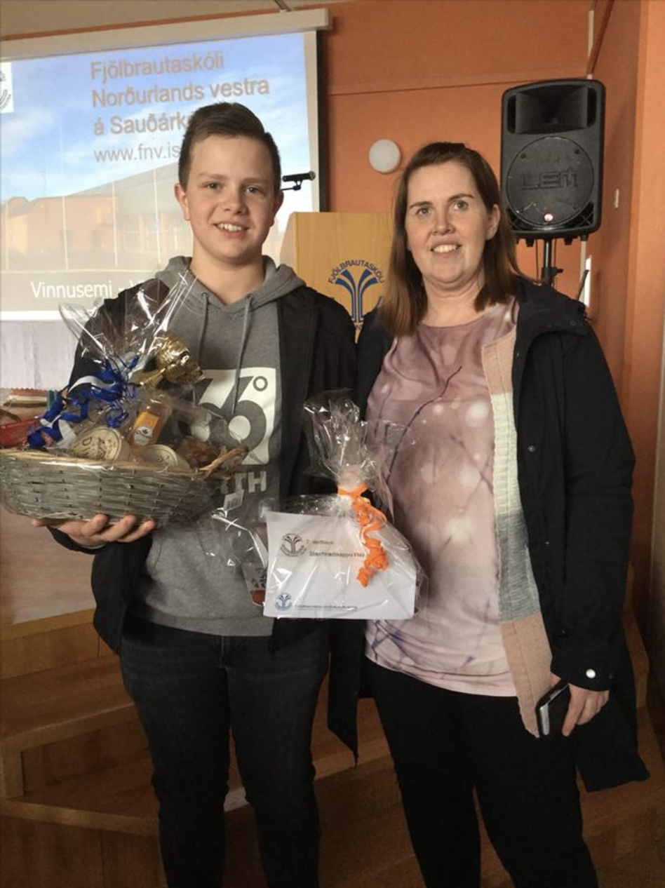 Ólafur og Elva stærðfræðikennari