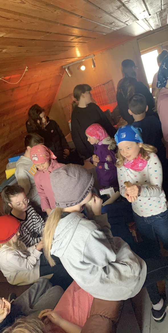 Heimsókn í hænsnakofa