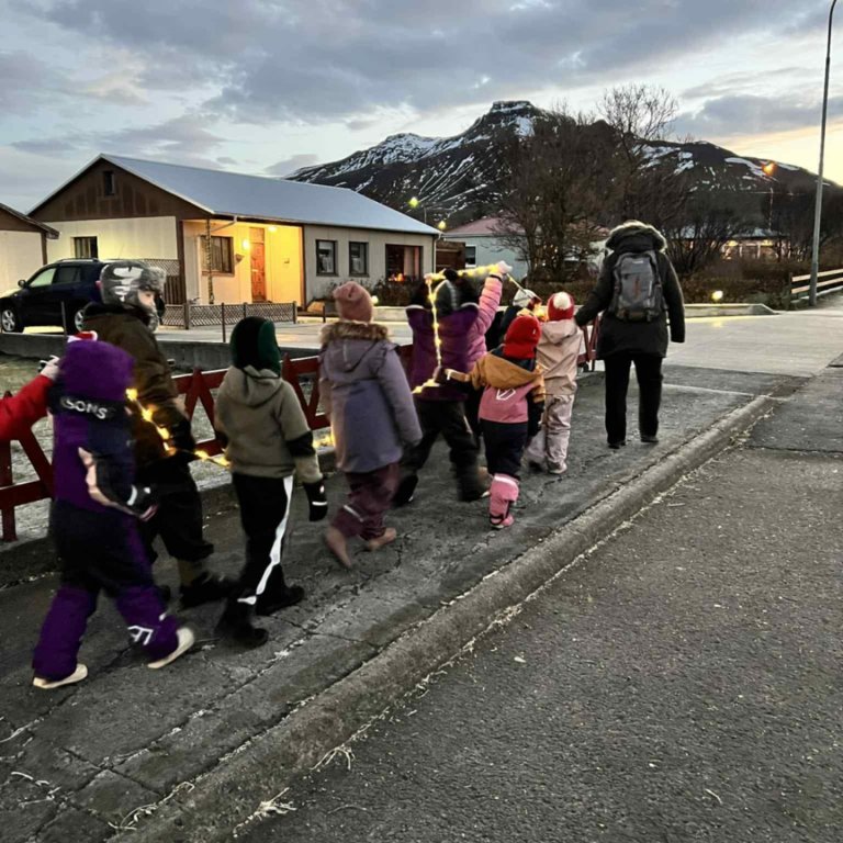 Útikennsla á föstudegi