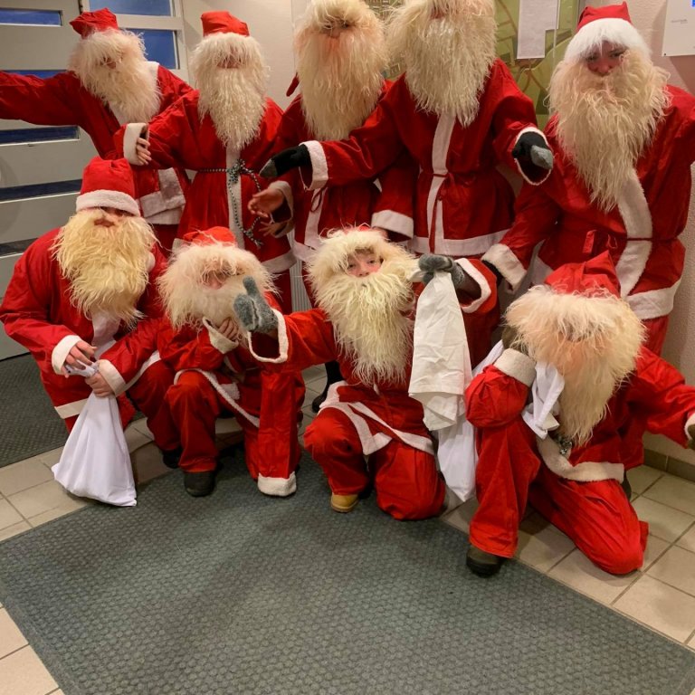 Heimsókn jólasveina