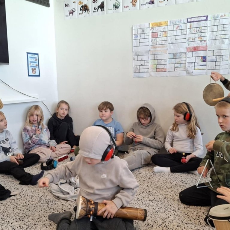 Tónlistarsköpun á yngsta stigi