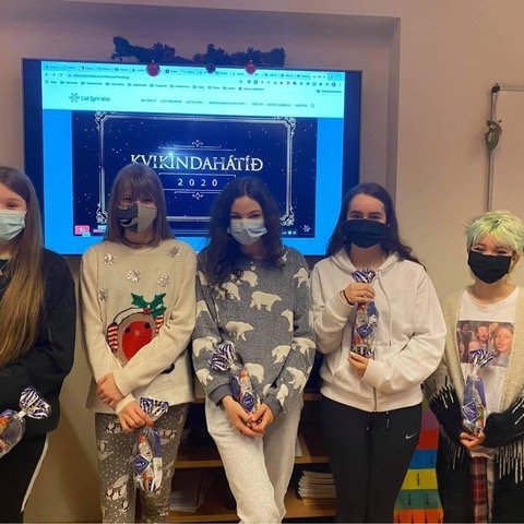 Sigruðu í stuttmyndasamkeppni