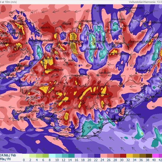 Skólahaldi aflýst á morgun föstudaginn 14.febrúar