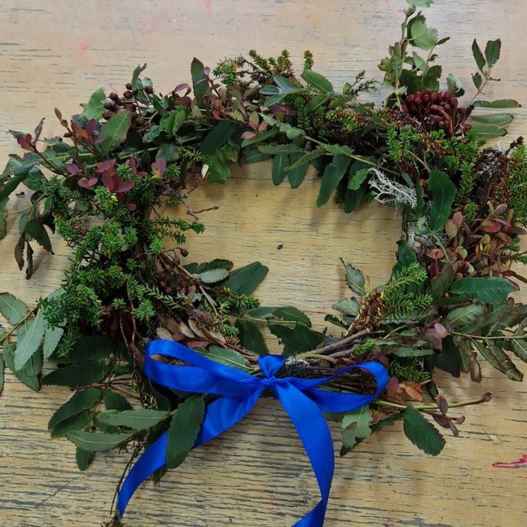 Haustkransagerð í Sköpunargleði