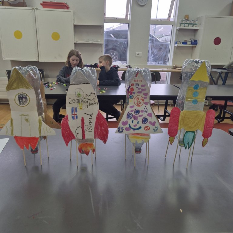 Þemavinna um geimfara