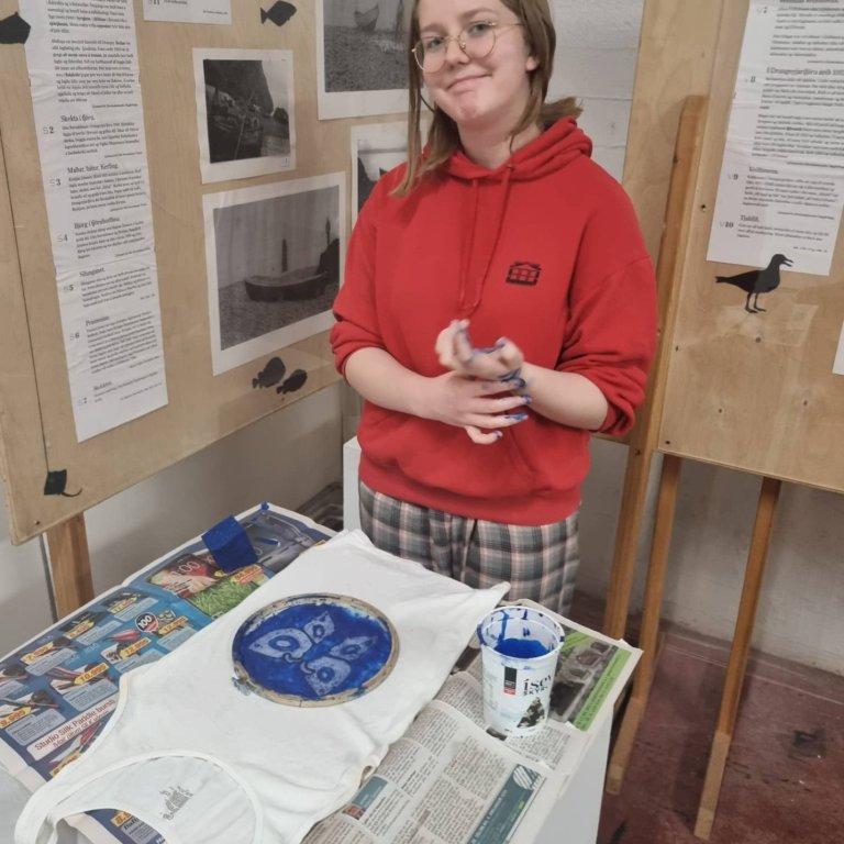 Unglingastigsnemendur í myndmenntavali