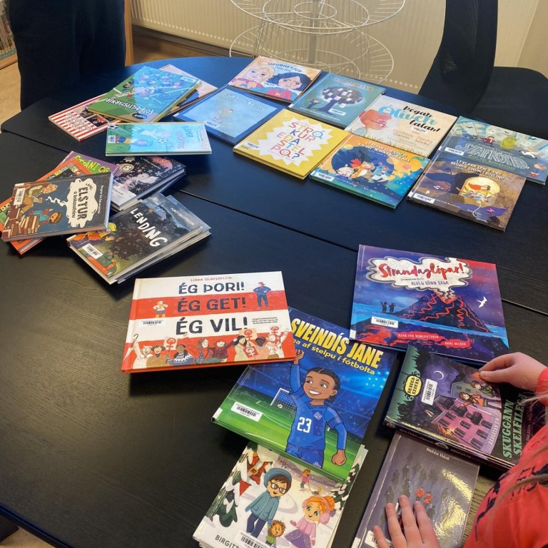 Rausnarleg bókagjöf foreldrafélags Höfðaskóla