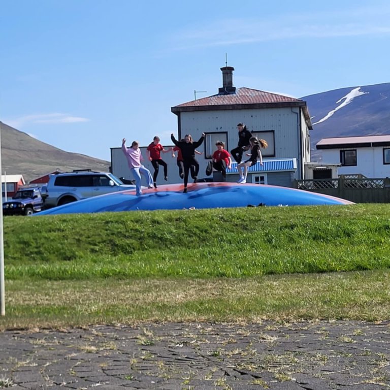 Rjómablíða á ströndinni