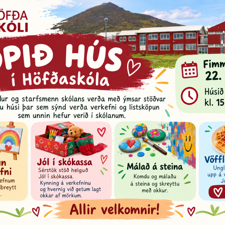 Opið hús í Höfðaskóla