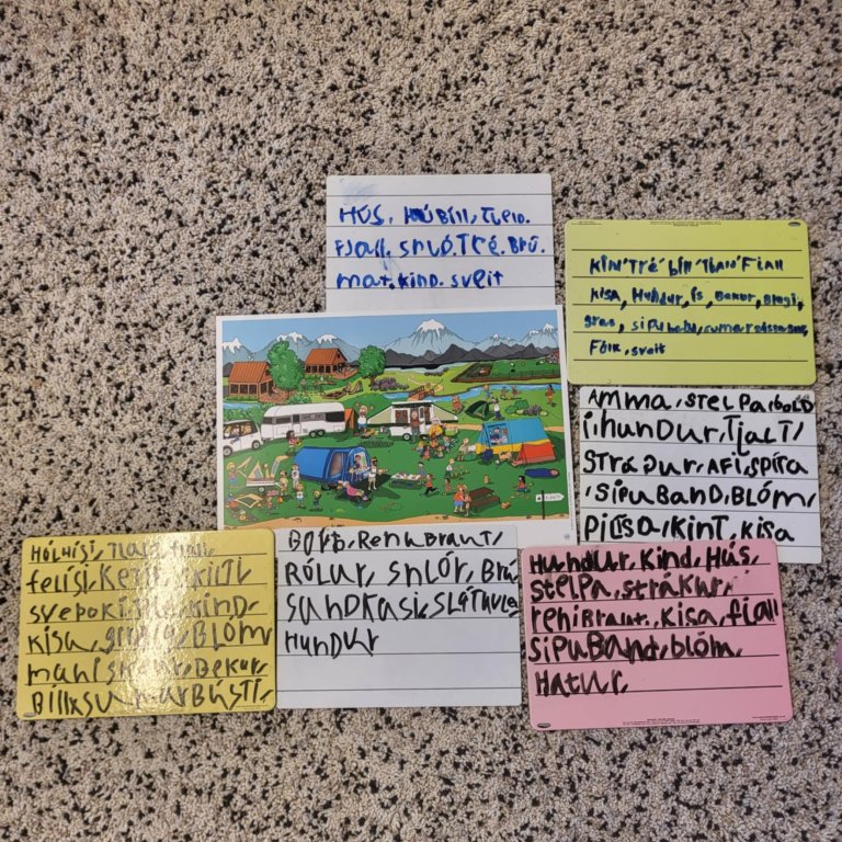 Ritun á yngsta stigi