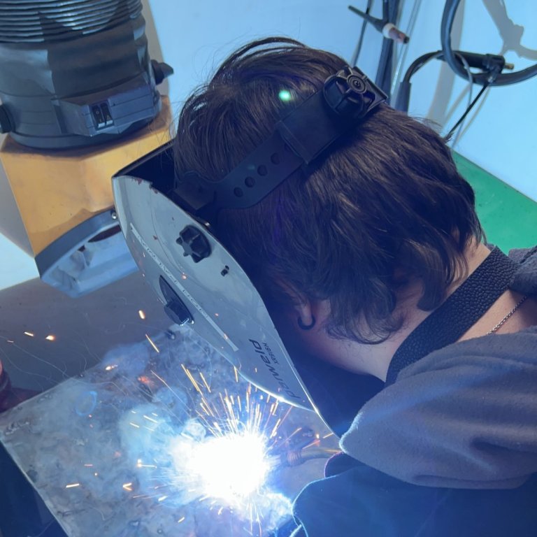 Heimsókn nemenda á unglingastigi í Fjölbrautaskóla Norðurlands vestra