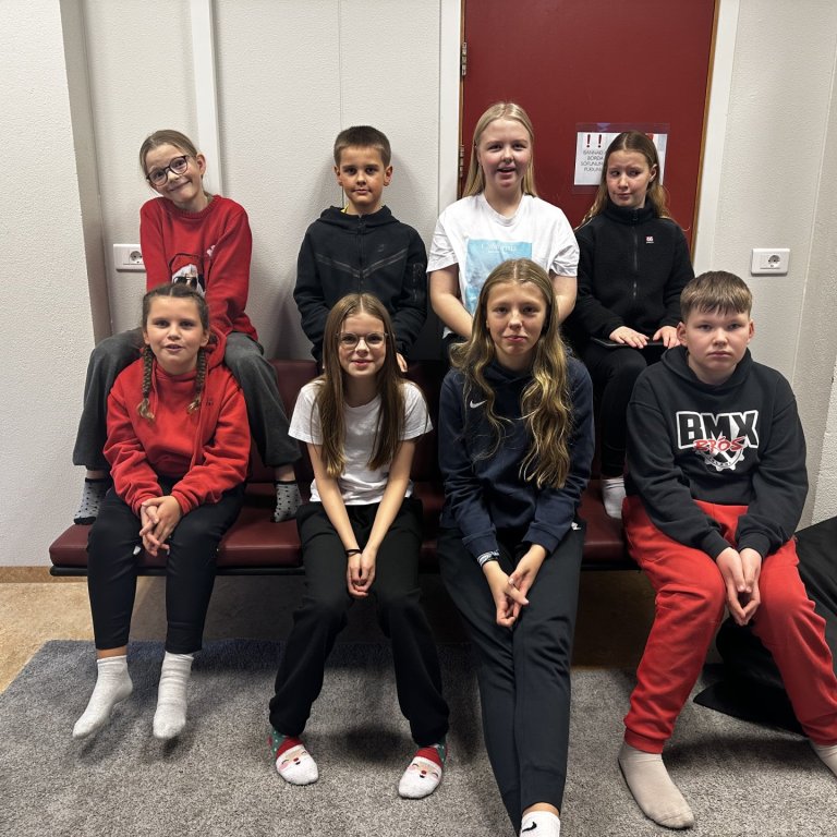 Ritstjórn skólablaðsins Höfðafrétta