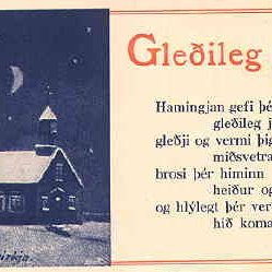 Annáll og jólakveðja stjórnenda