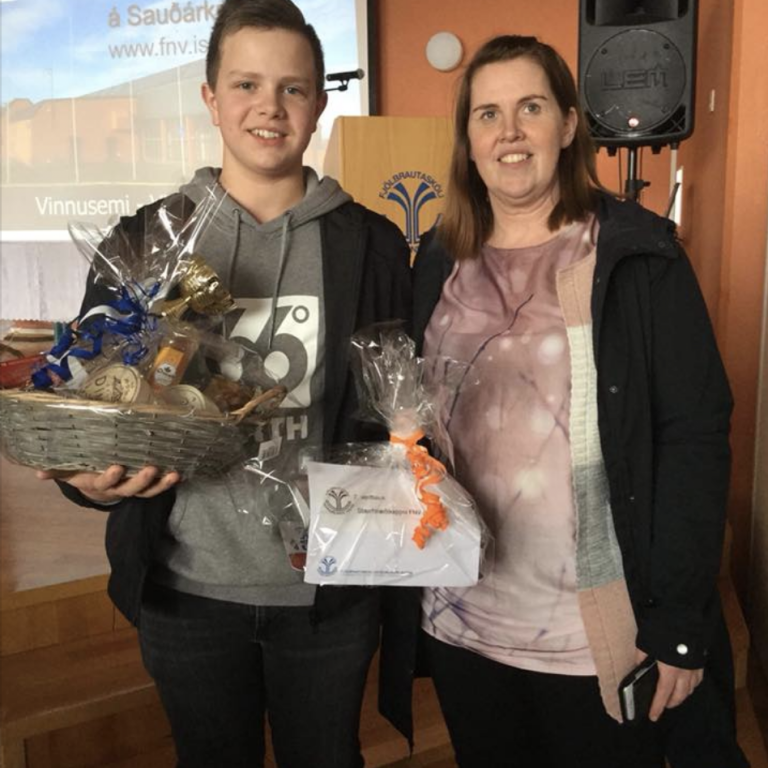 Ólafur og Elva stærðfræðikennari