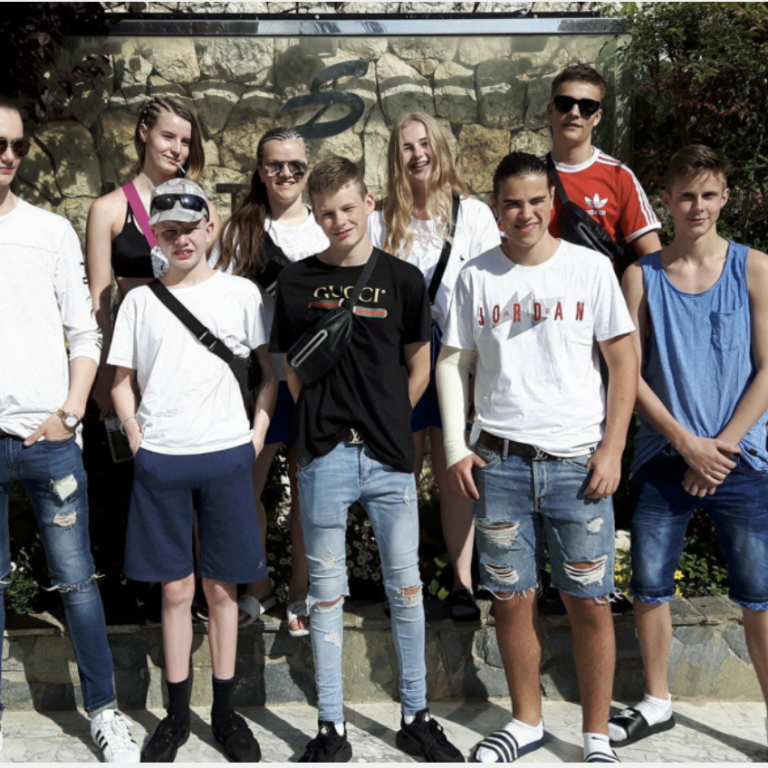 Nemendur 10. bekkjar á Spáni