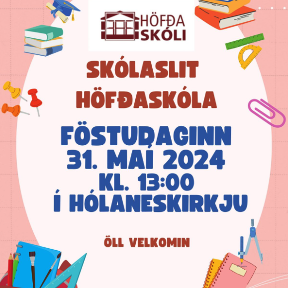 Síðasta föstudagskveðja skólaársins