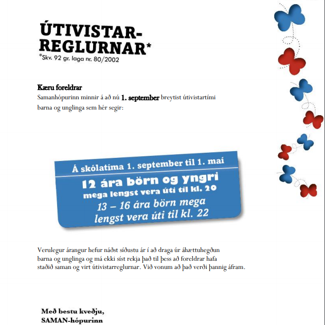 Föstudagskveðja á fimmtudegi